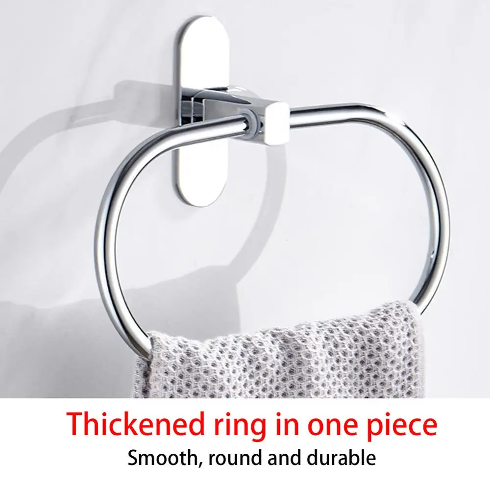 Держатель для полотенец из нержавеющей стали серебристого цвета | Обустройство