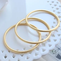 simple bracelet bracelet ring ancient sand gold craft copper gold plating color protection fashion for diy necklaces earrings