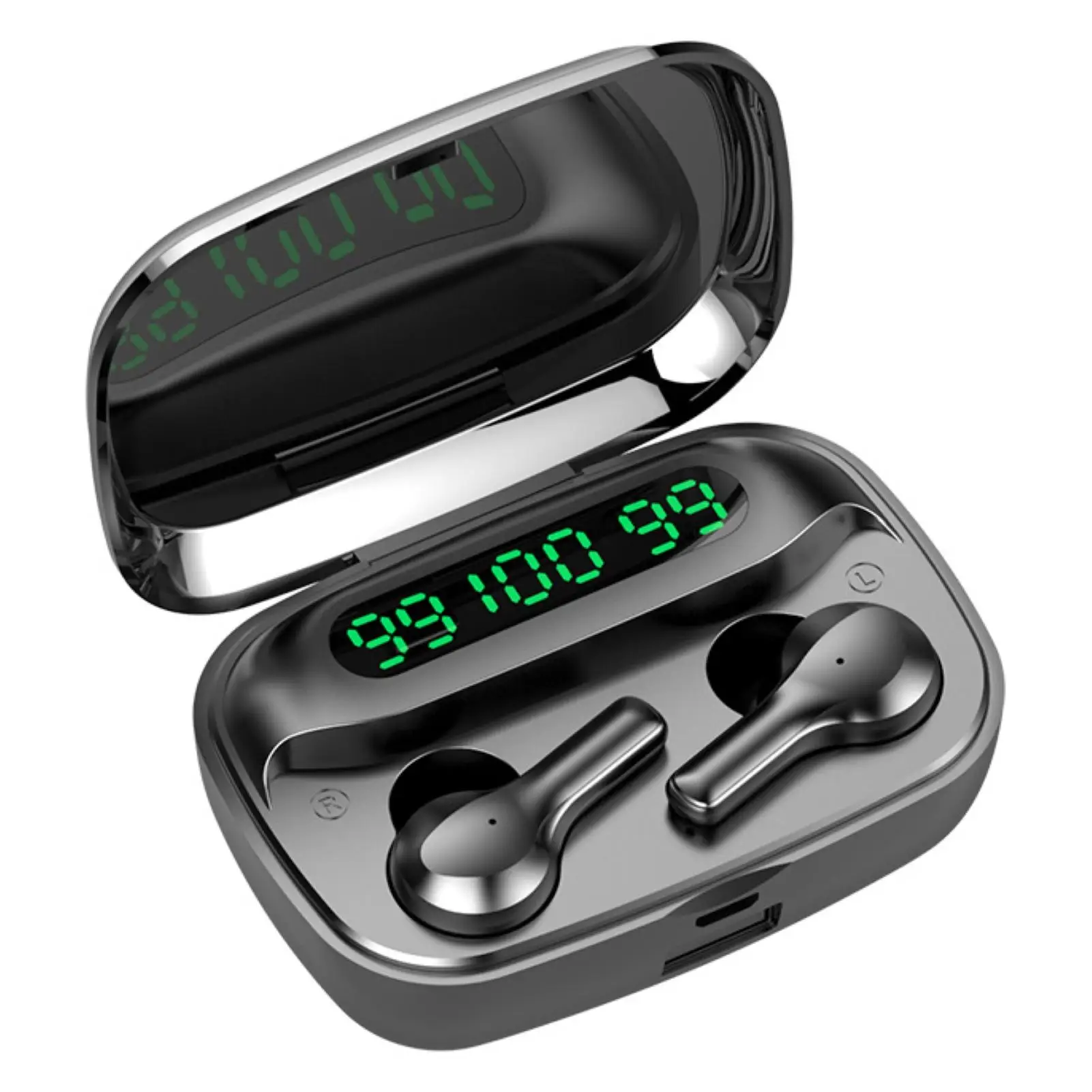

R3 TWS Waterproof Bluetooth 5.0 Wireless HiFi Stereo Earphones with Microphone