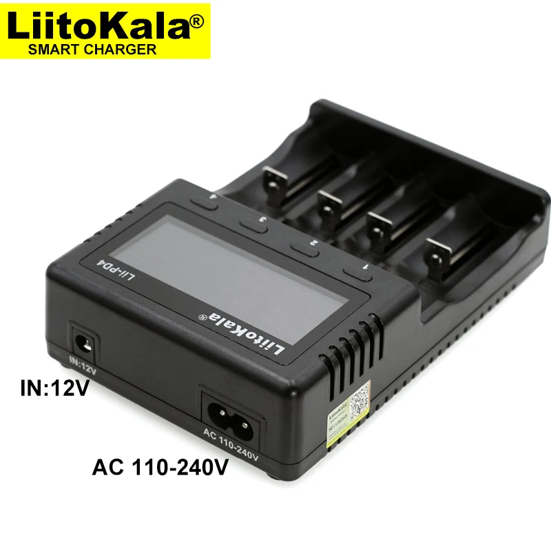 ЖК зарядное устройство для батарей Liitokala NiMH литиевая батарея Lii 100 202 402 PD4 зарядка 3