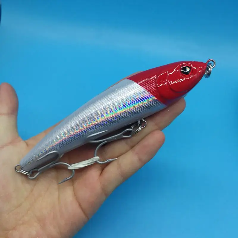 9062 70g 008 NOEBY 1 шт./лот большая приманка для рыбалки карандаш 145 г/98 г/70 г 8 цветов 3D Глаза лодка тролли оседающая на дно приманка hardlure - Цвет: 9062 70g 008