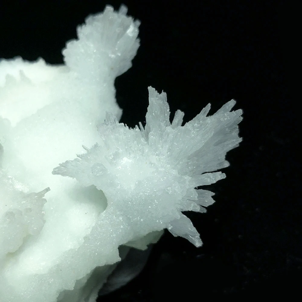 

252g B5-1 Specimens Collection Gift Natural Blue Aragonite Mineral Crystals From Sichuan Province China