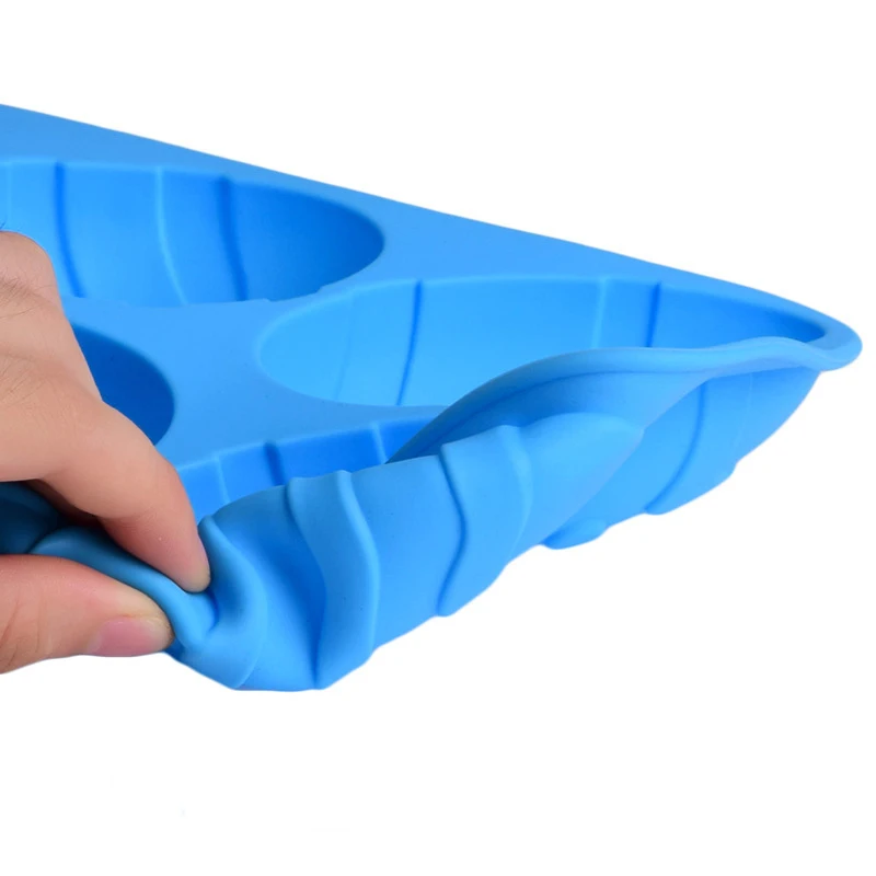 

1Pack6PcsEaster Egg Cake Mould Food Grade Handmade Soap Silicone Ice Tray J55