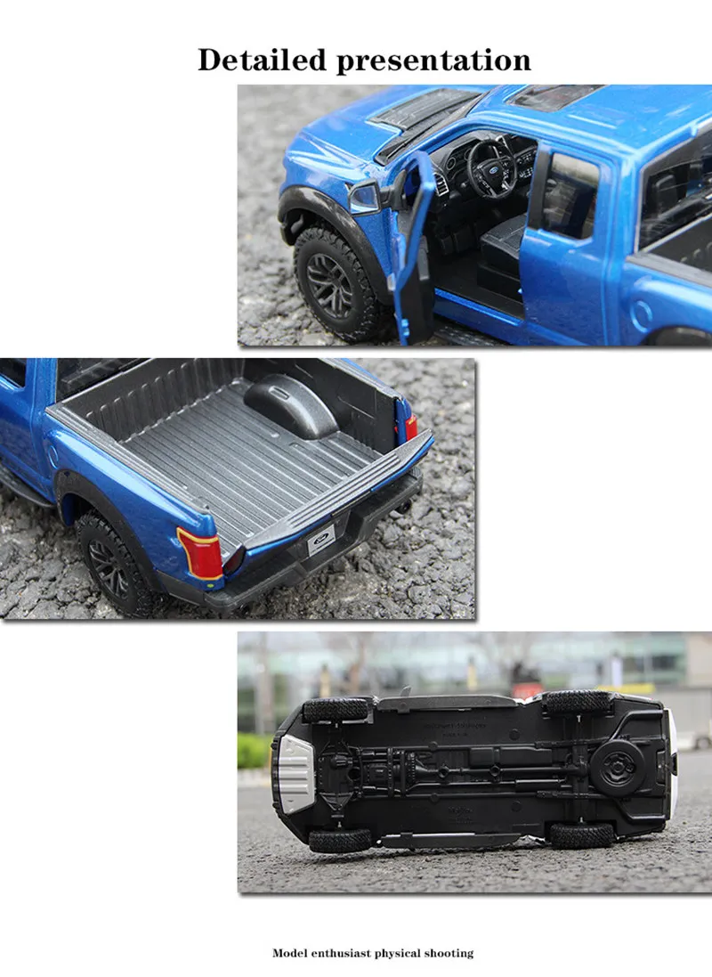 Maisto 1:24 Ford Raptor F150 внедорожный пикап гоночный автомобиль-трансформер модель автомобиля из сплава Моделирование Украшение автомобиля коллекция Подарочная игрушка