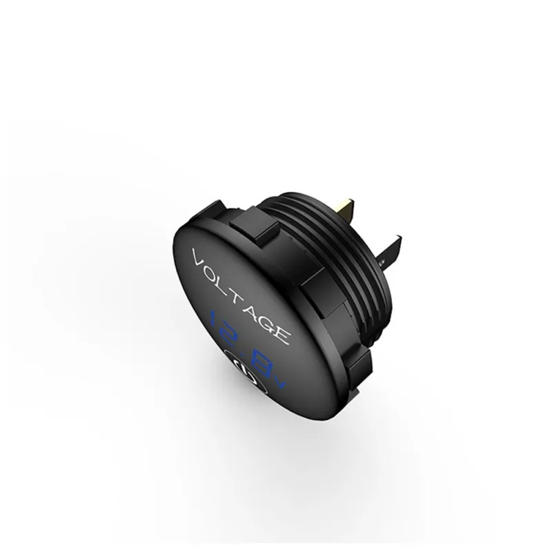 Мини светодиодный цифровой дисплей для автомобиля мотоцикла Вольтметр детектор