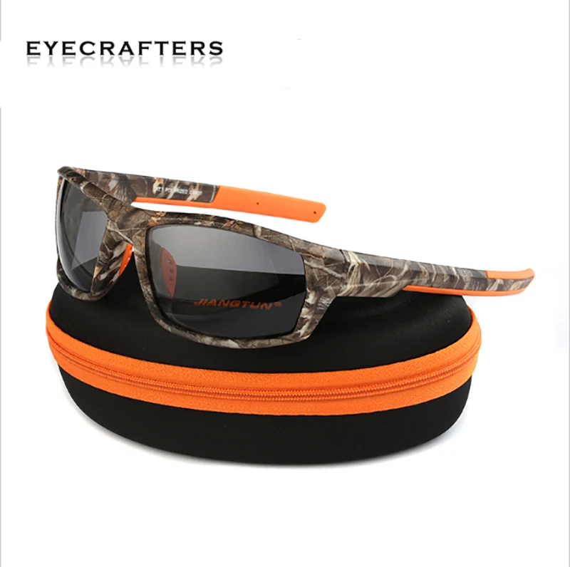 Men Women Camo Camouflage Frame Sport Sun Glasses Brand Designer Polarized Sunglasses Fishing Eyeglasses Oculos De Sol Masculino