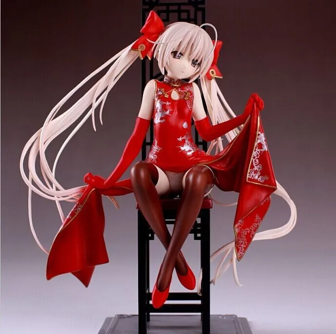 

Anime Yosuga no Sora Kasugano Sora Cheongsam Ver PVC Action Figure Collectible Model doll toy 22cm