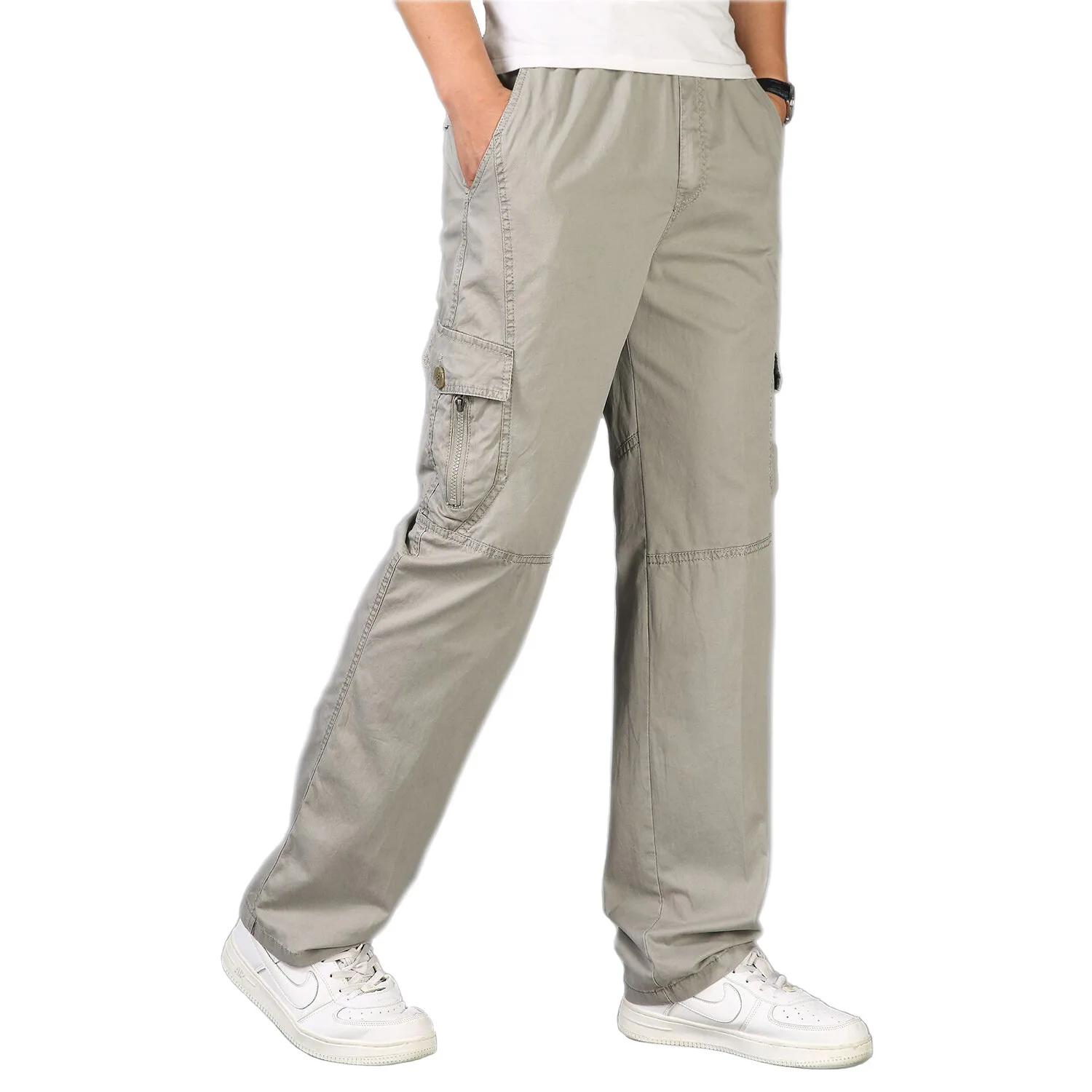 Брюки-карго мужские армейские военные брюки 2020 хлопковые с карманами и