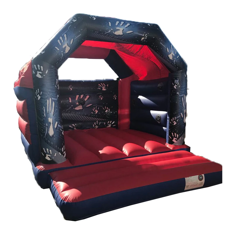 

PVC Inflatable Bouncy House Trampoline Moonwalk Inflatable Jumping Bounce Castle Happy Hop For Kids Fun Play