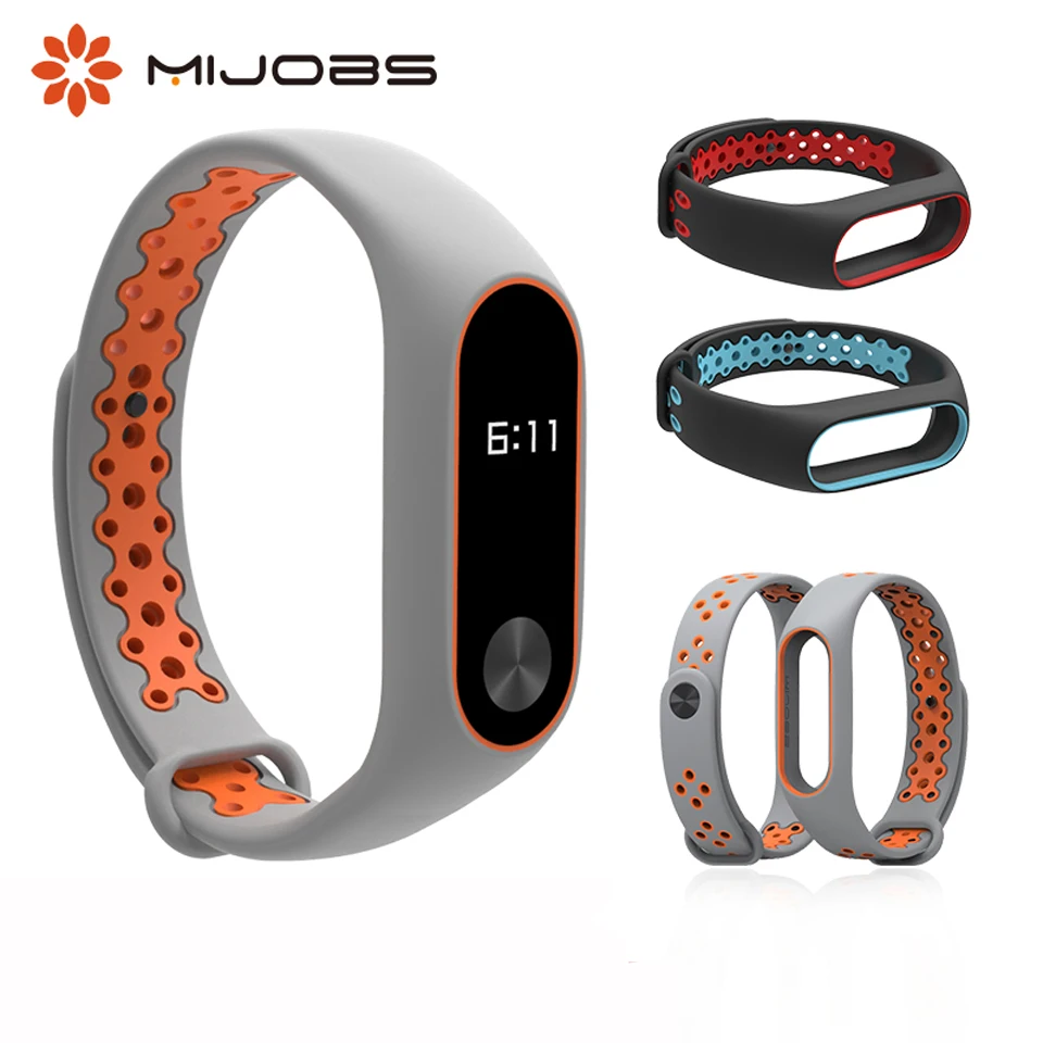 Силиконовый ремешок для часов Mi Band 2 Xiaomi аксессуары Miband 2|Смарт-аксессуары| |