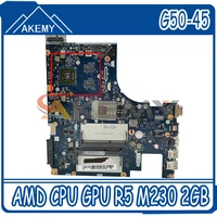 akemy nm a281 mainboard for lenovo g50 45 laptop motherboard aclu5aclu6 nm a281 amd cpu gpu r5 m230 2gb test work 100 original