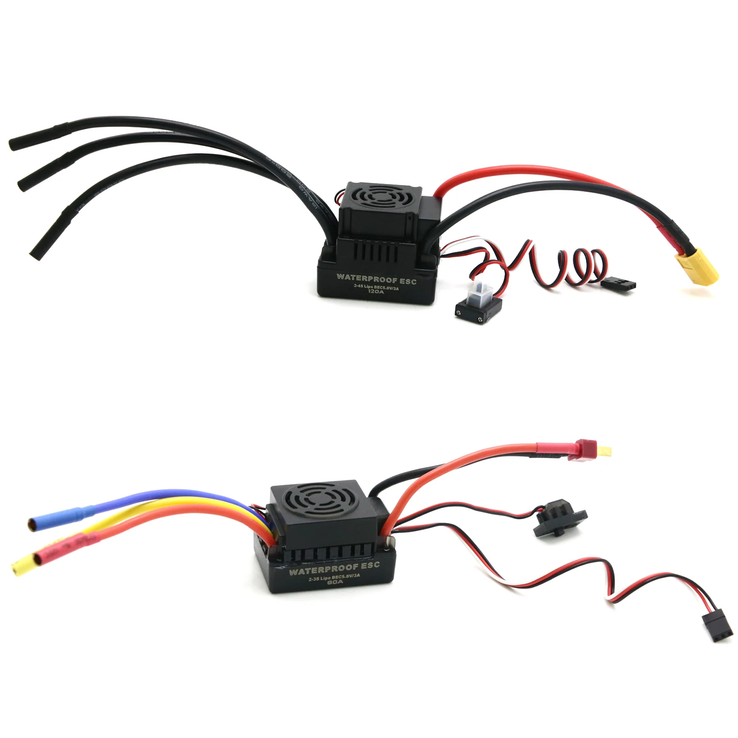 Upgrade Sensorless 60A 80A 120A S бесщеточный ESC электрический регулятор скорости с 5 V / 3A BEC для