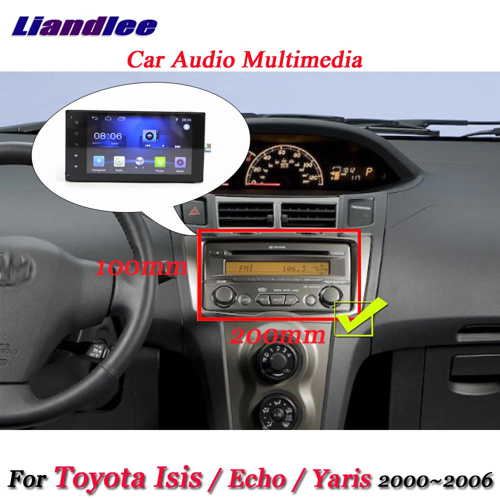 

Android Player Carplay Car Android System For Toyota Isis/Echo/Yaris 2000-2006 Radio Stereo Camera GPS MAP Navigation Multimedia