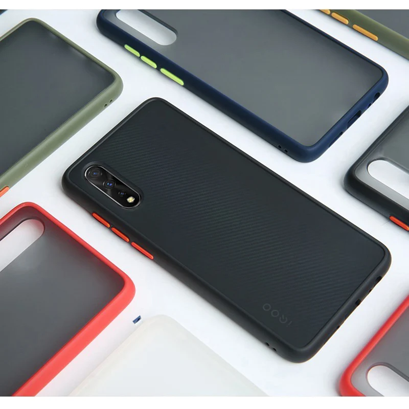Матовая силиконовая задняя крышка для vivo Y17 Y12 Y3 U10 U3X Y11 2019 Y95 Y93 Y91 IQOO V17 NEO S1 Y7S Z5 Z1X |
