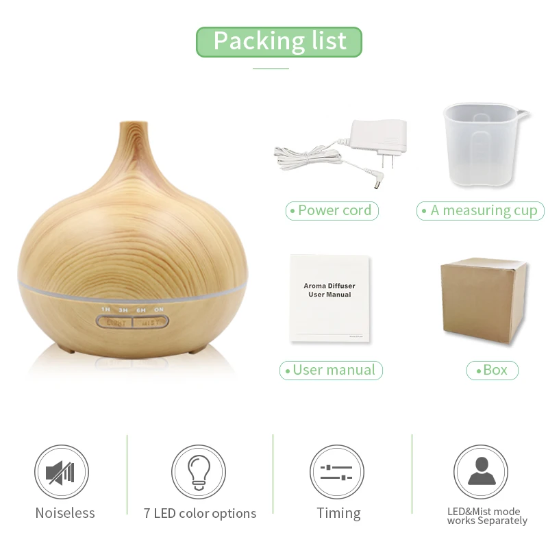 JTH-002 Арома эфирное масло диффузор ультразвуковой холодный туман увлажнитель