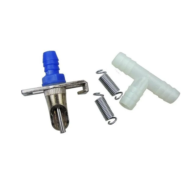 500 компл./Лот автоматическая водяная кормушка поилки водный фонтан с пружиной и