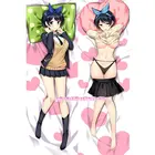 Чехол для подушки на тело Kanojo Okarishimasu Dakimakura Sarashina Ruka 03 чехол для подушки сатиновый обнимающий чехол для подушки на тело