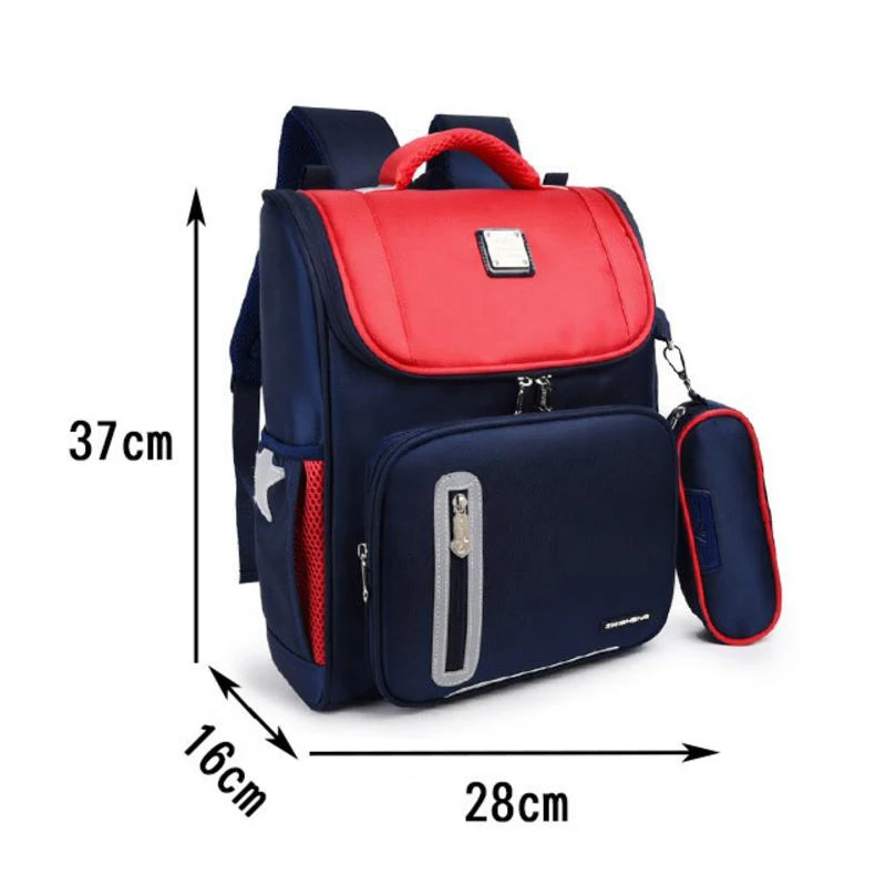 Новый Школьный рюкзак высокого качества из нейлона для мальчиков и девочек