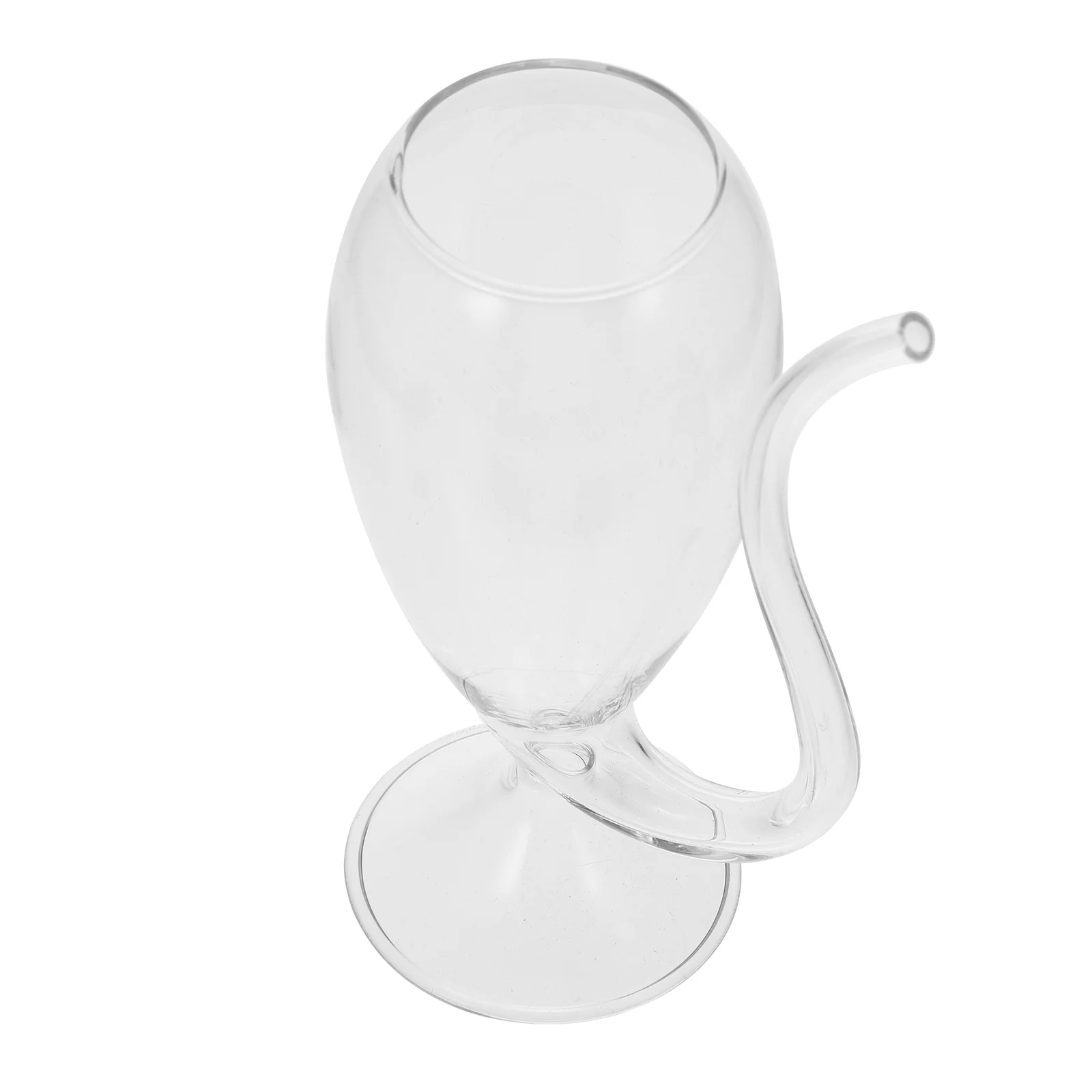 

1pc Creative Decanter Cocktail Glass with Drinking Tube Party Supply