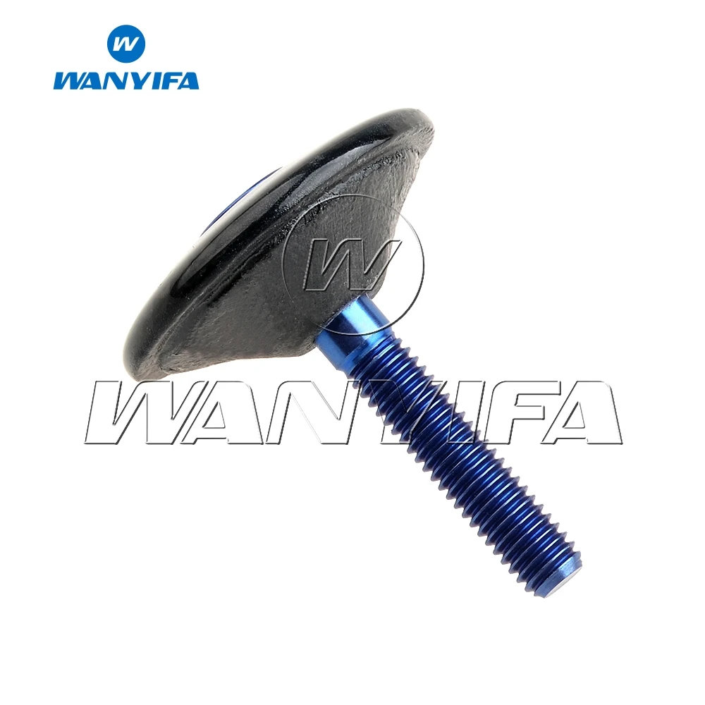 Титановый "Wanyifa" Болт M6x35mm+ 1 1/" труба из углеродистого волокна 3K из углеродного волокна Глянцевая/матовый шоссейный велосипед Горный велосипед Велоспорт седло велосипеда гарнитура стволовых Топ Кепки