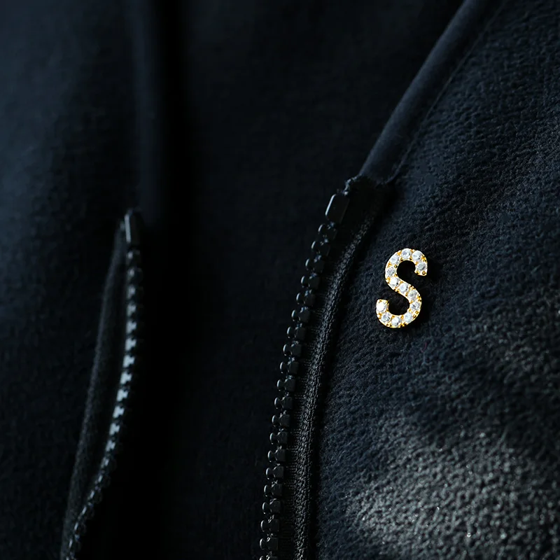 Женская Брошь в виде букв с кристаллами и A-Z брошь на булавке для девушек