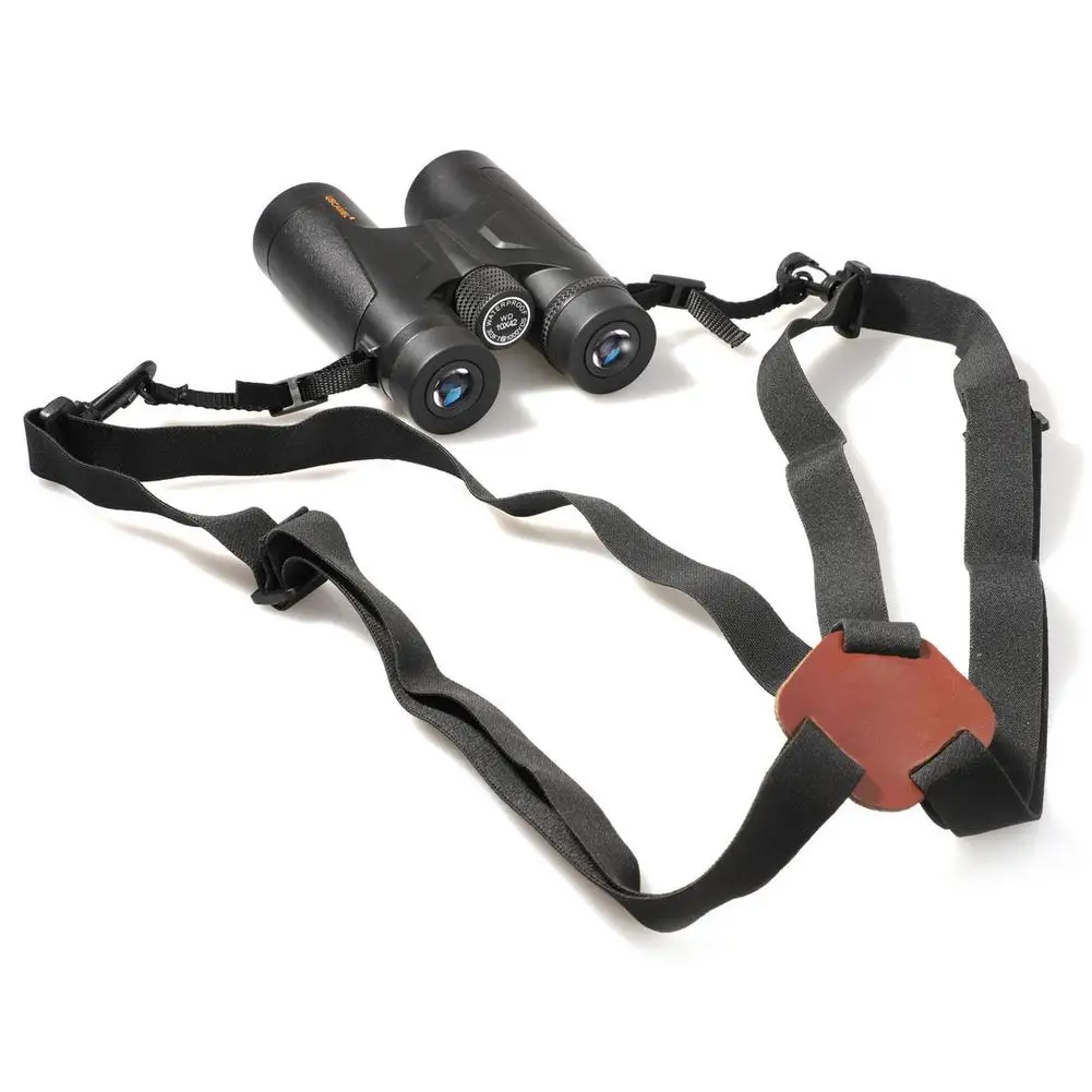 

X-Shaped Harness Strap Adjustable Binoculars Carrier Elastic Durable Shoulder Straps Optics Accessories For Binocular