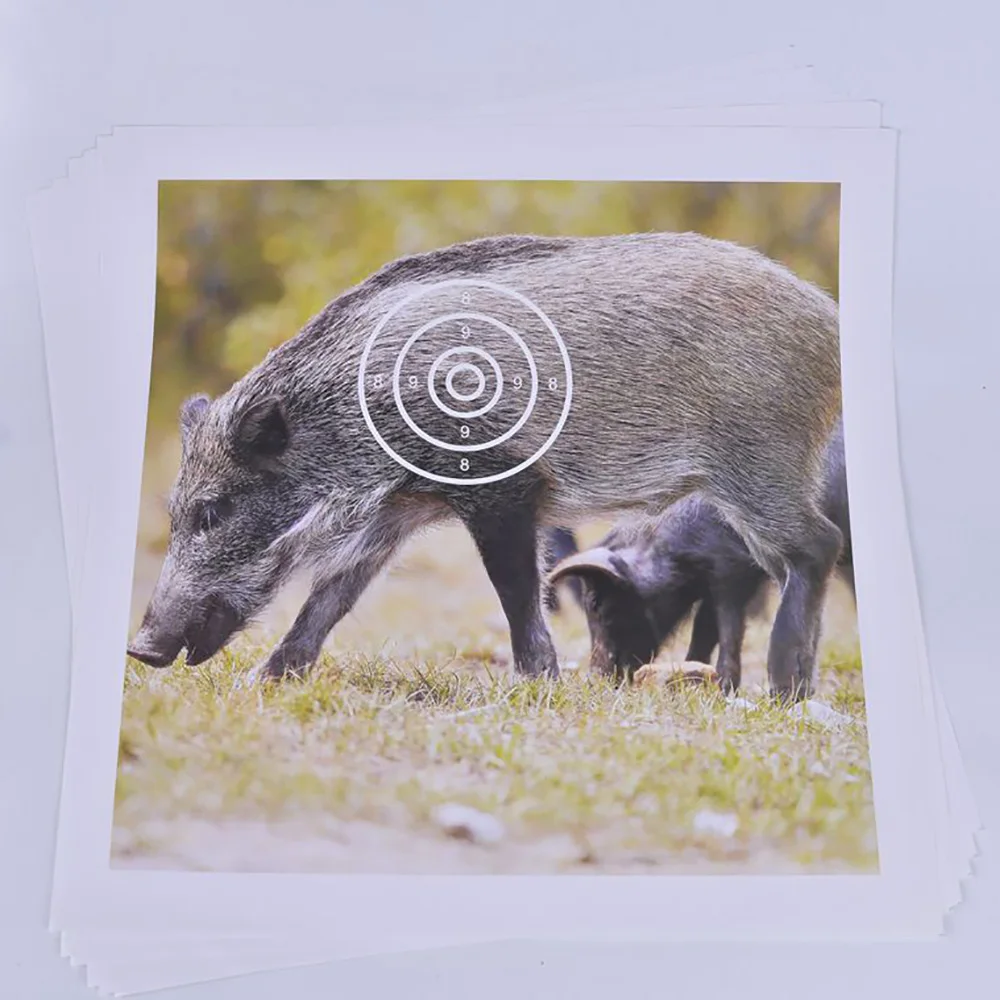 10 шт. фотография дикого кабана 44x44 см | Спорт и развлечения