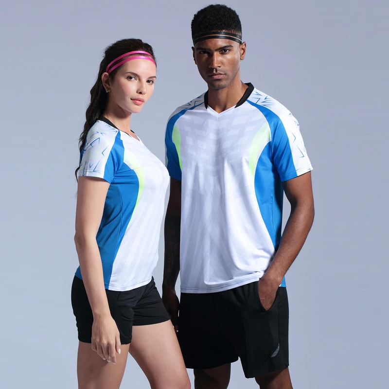Новая одежда для бадминтона мужчин/женщин теннисные майки Бадминтон Спорт