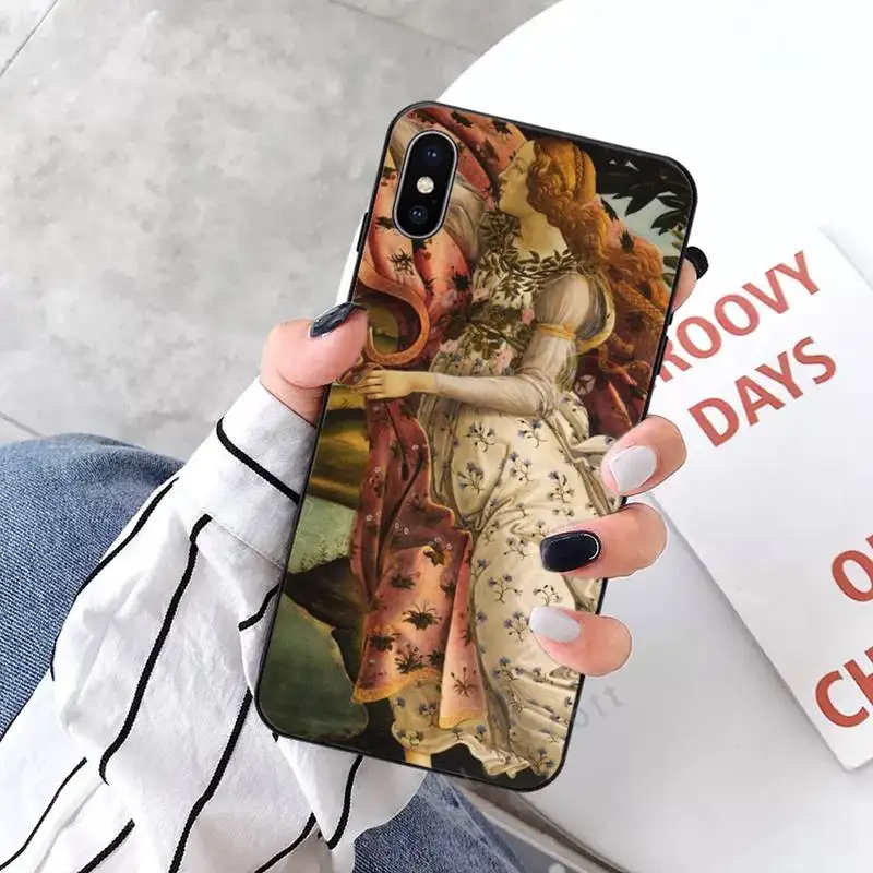 

Oil painting art Phone Case for iPhone 11 12 mini pro XS MAX 8 7 6 6S Plus X 5S SE 2020 XR
