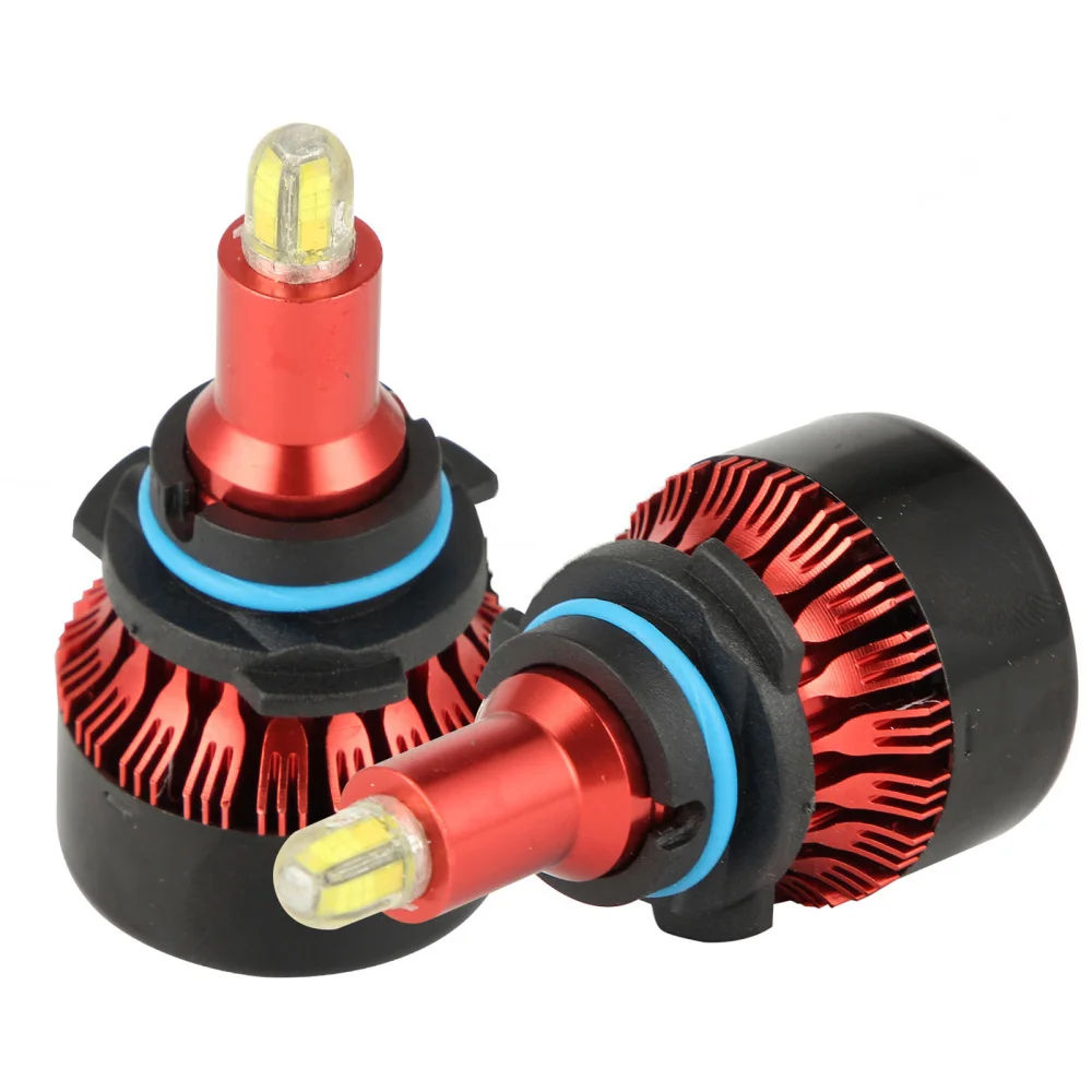 

2pcs 9006 Hb4 Led Car Headlight 6500k Front Fog Light High Beam Low Beam Light Bulb 360° White Light Car Styling Auto Source