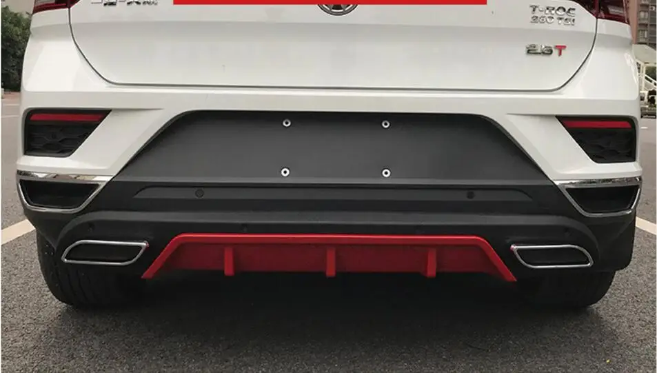 Защита переднего и заднего бампера из АБС-пластика противоскользящая пластина