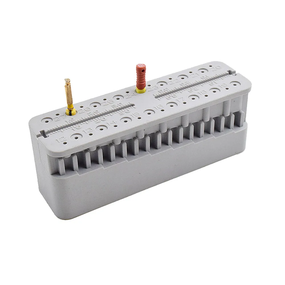 1 шт. эндододонтическая линейка для измерения эндонтических блоков|Модель зубов