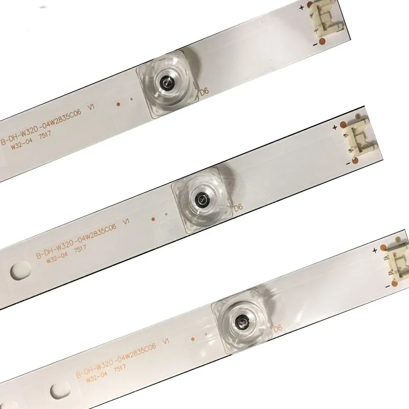 Для LG 32MB25VQ strip NC320DUN Strip LC320DUE 6 lamp 6V вогнутый объектив большой объектив|Светодиодные