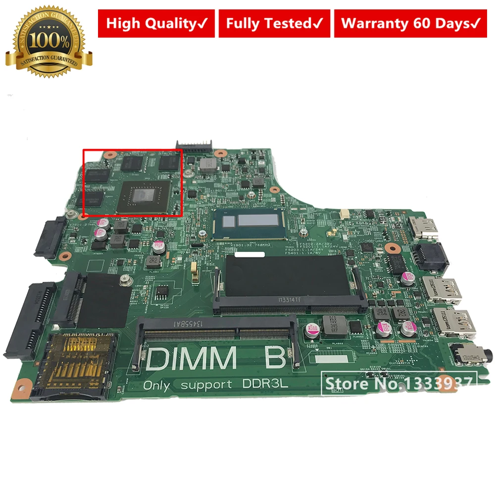 Материнская плата CN-01C6NT 01C6NT 1C6NT для Inspiron 14R 3437 5437 | Компьютеры и офис