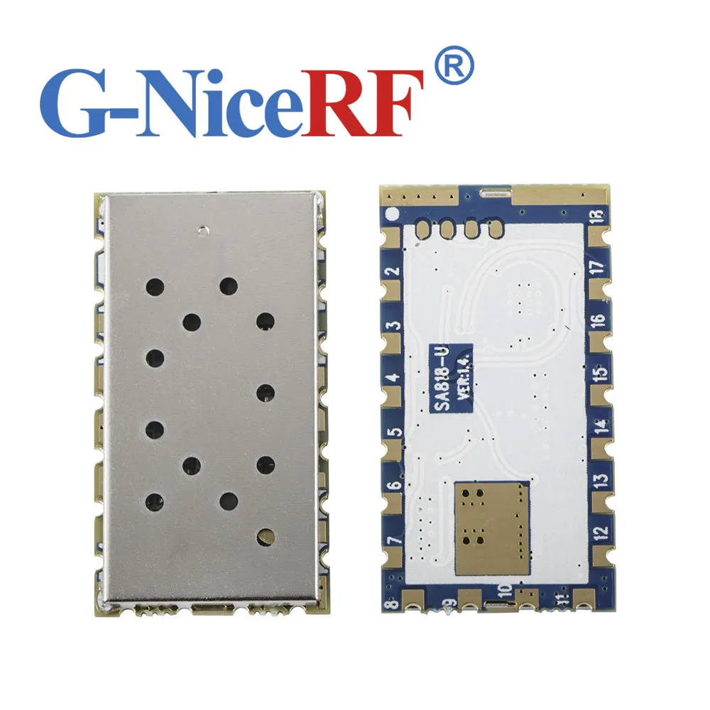 4 шт./лот модуль рации SA818 1 Вт RDA1846S 134 174 МГц УКВ ДМВ 3 5 км км|uhf transceiver module|uhf transceivermodule