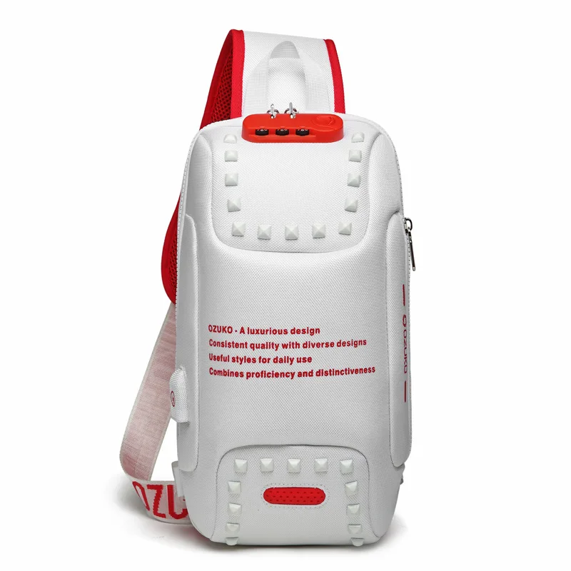 

Новое высокое качество Для мужчин день, сумка на плечо, практичный Usb Анти-Вор Оксфорд ткань сумка Водонепроницаемый на открытом воздухе Дор...