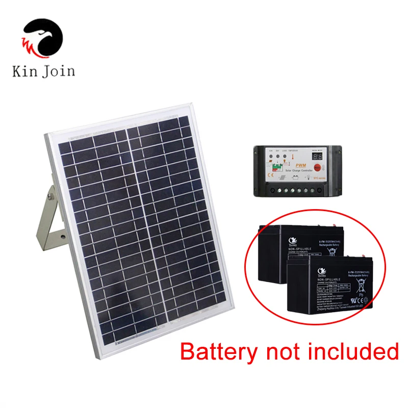 

KINJOIN High Quality DC Solar Automatic Sliding Door Opener With 4 Meters Nylon Frame 1 Flash 1 Pair Of Sensors 1GSM5024