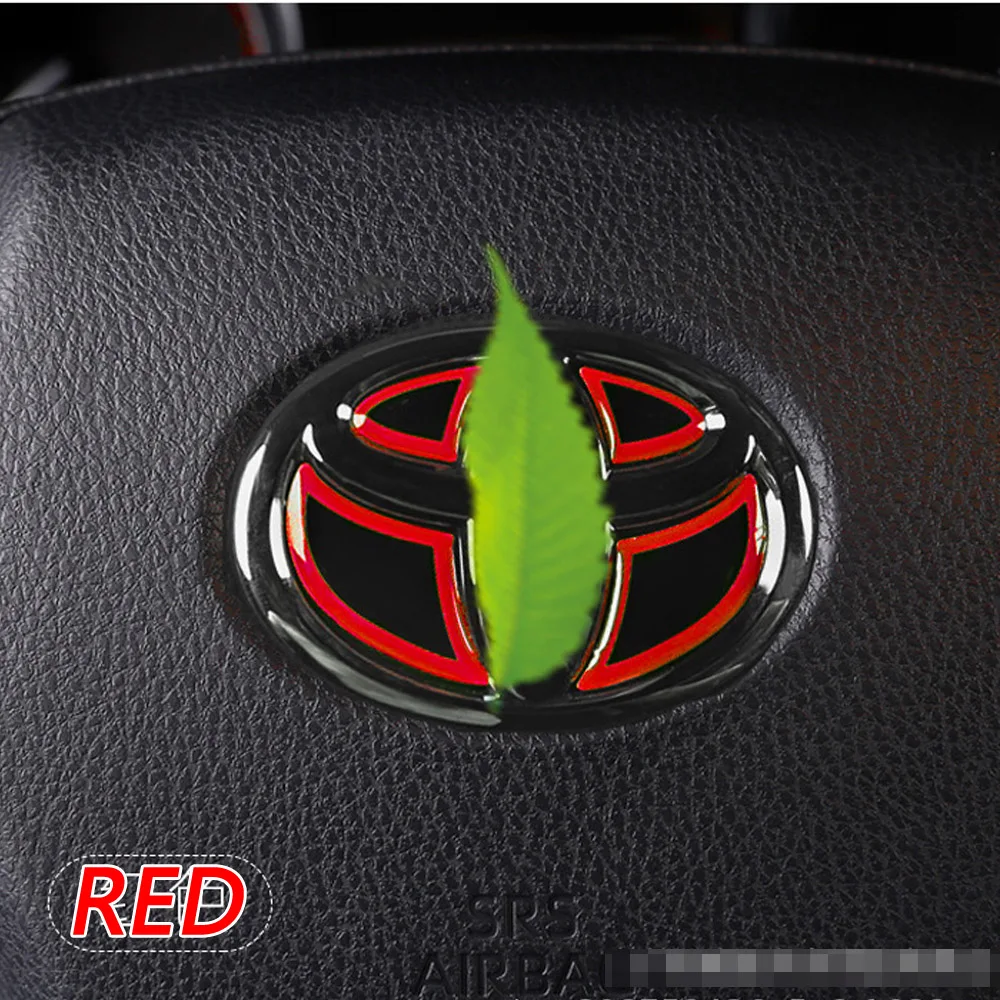 Автомобильный Стайлинг рулевое колесо Передняя Задняя эмблема значок Логотип