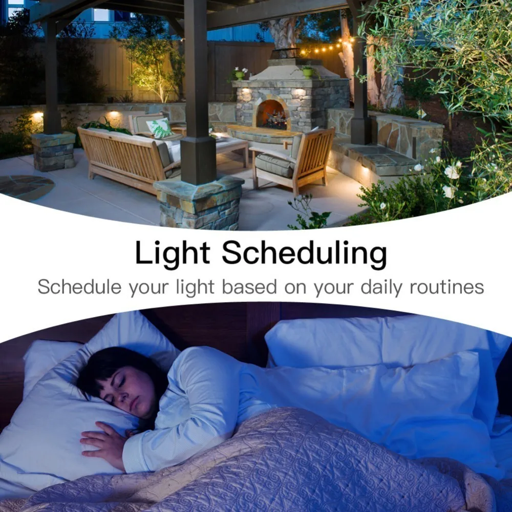 Wifi настенный кнопочный умный светильник приложение таймер домашний пульт