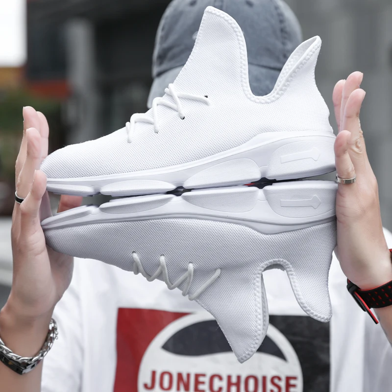 2020 New Mesh Sneakers Men Shoes sock trainers Hip Hop Casual Breathable Male Fashion Walking Footwear Comfortable | Обувь