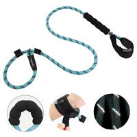 reflective dog leash for medium large dogs easy control handle comfortable pet leash hands free no pull training strong rope
