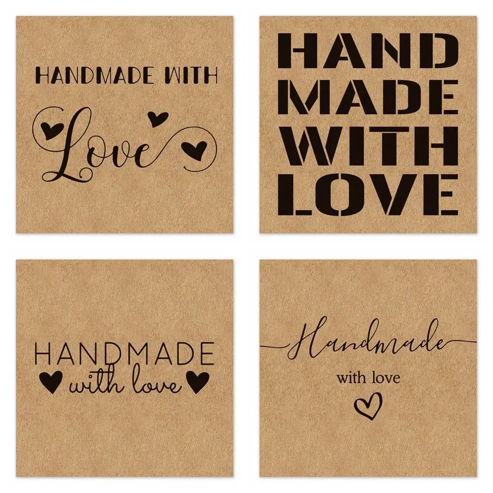 Розничная посылка упаковка украшение для маленького бизнеса ручная работа с