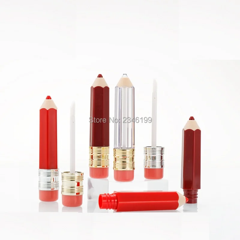 Пустые тюбики для блеска губ прозрачный косметический контейнер многоразовый