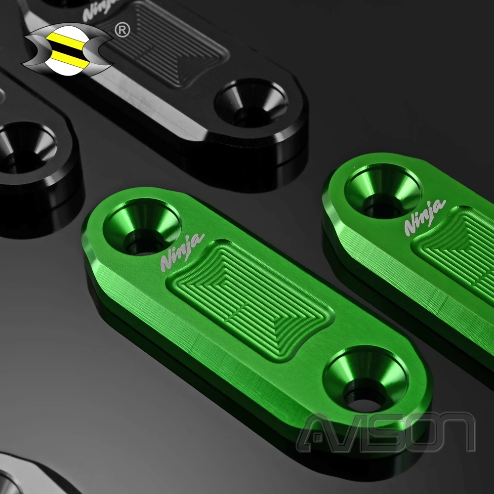 Для Ninja 400 EX400 2018 - 2021 зеркальные блочные пластины верхние Обтекатели защищают