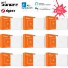 120 шт., беспроводной смарт-переключатель SONOFF SNZB-01 ZigBee через приложение Ewelink, работает с ZBBridge IFTTT Alexa Google Home