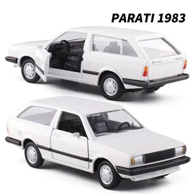 PARATI 1983 1:32 Масштаб литой Сплав Классический ALFA ROMEO/PARATI/Chevrolet/Brasilia/WILLYS AERO модель автомобиля Matel транспортные средства Игрушки для коллекции - Цвет: PARATI 1983