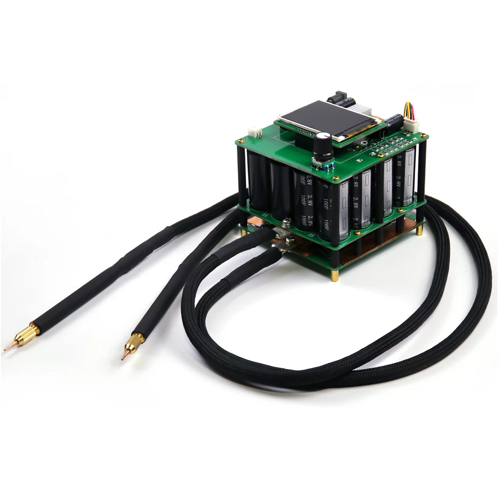 Новый 1600F портативный для точечной сварки DIY конденсатор точечная Импульсная