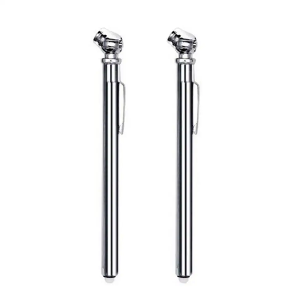 

60% Dropshipping!2Pcs Portable Car Vehicle Truck Tire Pressure Gauge Pen PSI Air Meter Tester