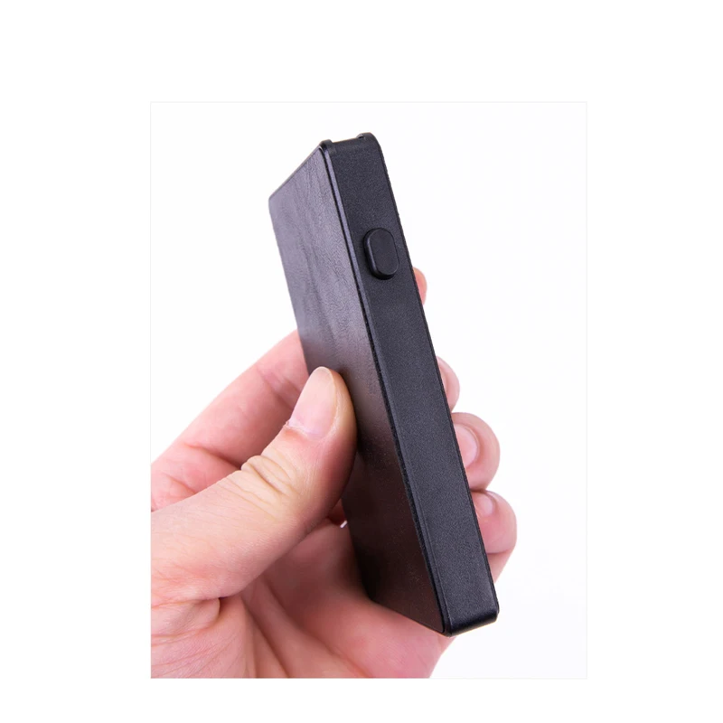 Новый мужской тонкий кошелек умный автоматический выдвижной держатель для карт