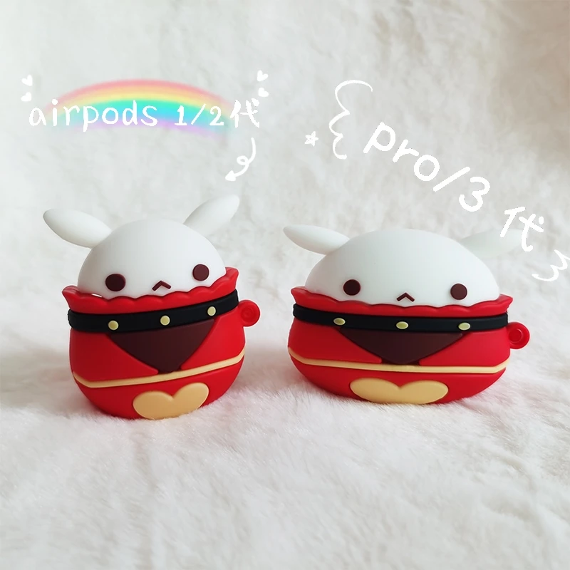 Популярная игра Genshin Impact для AirPods Pro Чехол милый мультяшный Klee Jumpy помолвка чехол